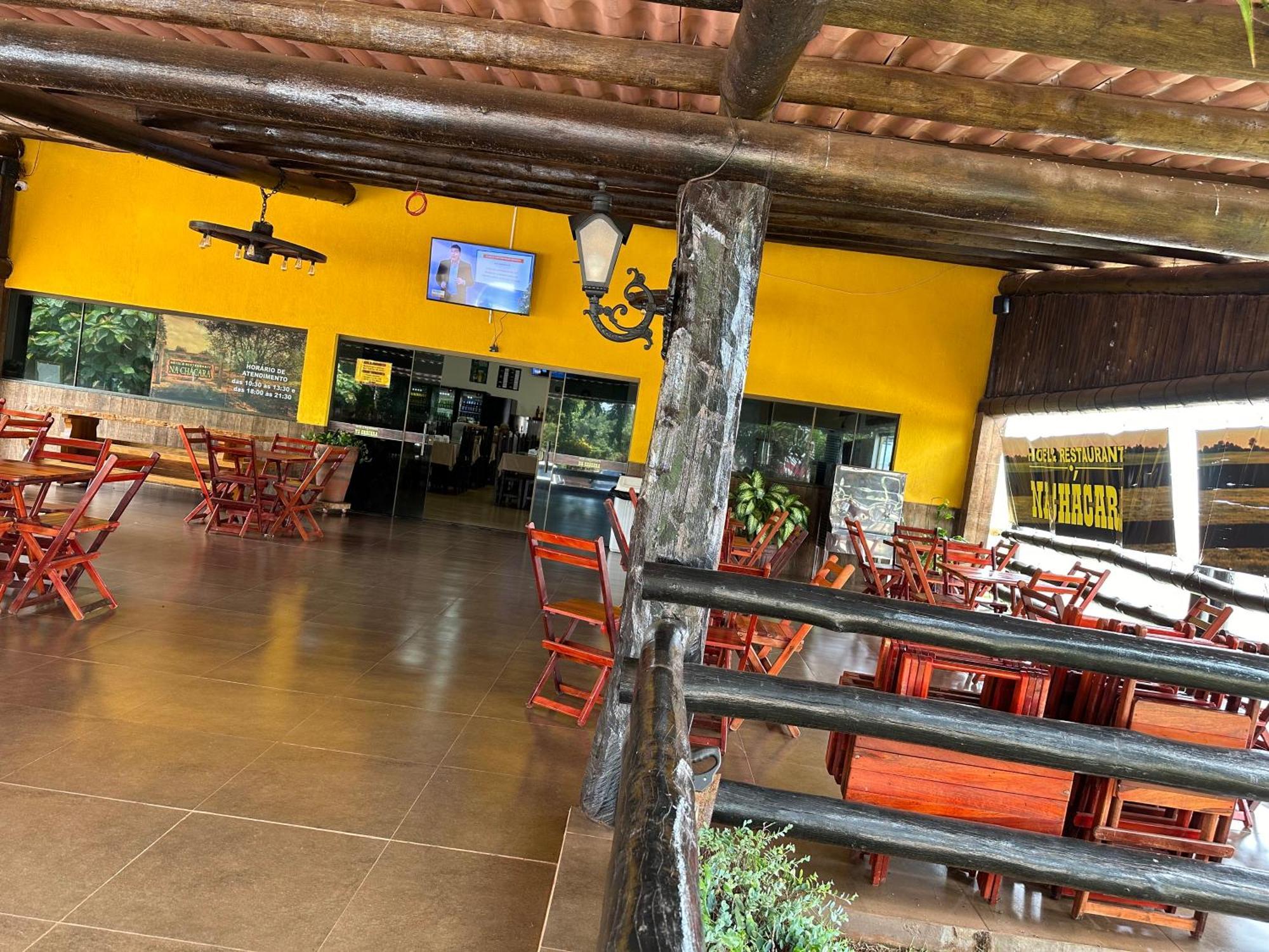 Hotel E Restaurante Na Chacara Дорадус Екстер'єр фото